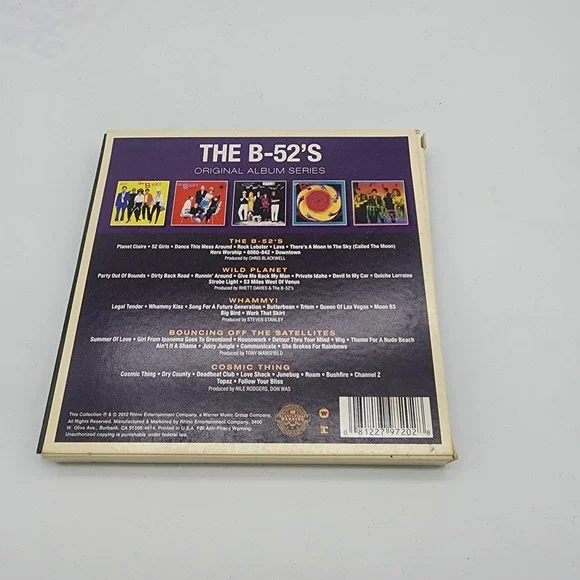 B-52's - Original Album Series (CD 2012) 5 CD Set